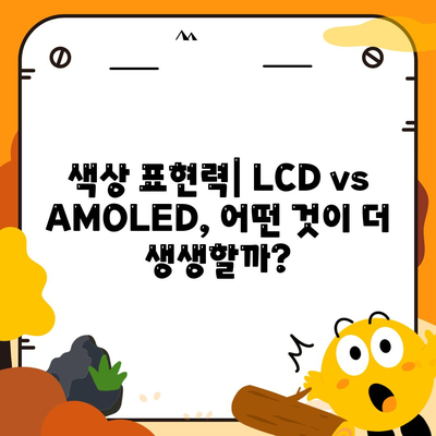 스마트폰 LCD vs AMOLED ,둘의 장점과 단점