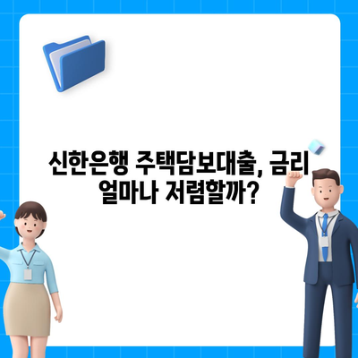 신한은행 주택담보대출 금리 비교 및 조건 분석 | 주택담보대출, 금리 비교, 대출 조건, 신한은행