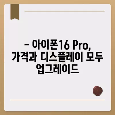 아이폰16 출시일 확정 | 국내에 1차 출시, Pro 모델의 가격과 디스플레이 확대