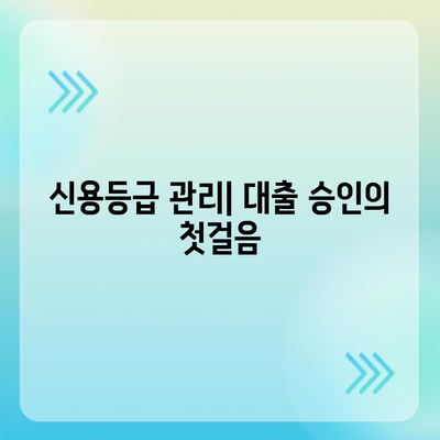 직장인 신용대출,거절당하지 않기 위한 팁