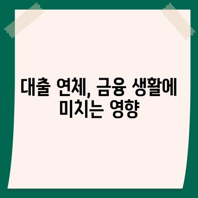 대출 연체, 더 이상 두렵지 않아요! 부정적인 영향 최소화하는 5가지 방법 | 연체, 신용관리, 대출, 금융