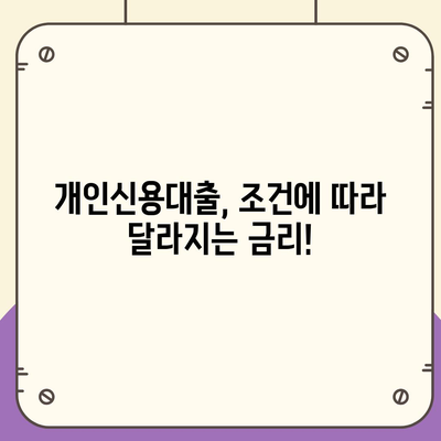 개인신용대출 비교,금리, 한도, 맞춤 대출 안내