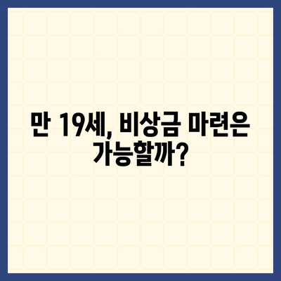 만 19세, 비상금 대출 신청 가능한 곳 알아보기 | 비상금대출, 19세 대출, 신용대출, 소액대출