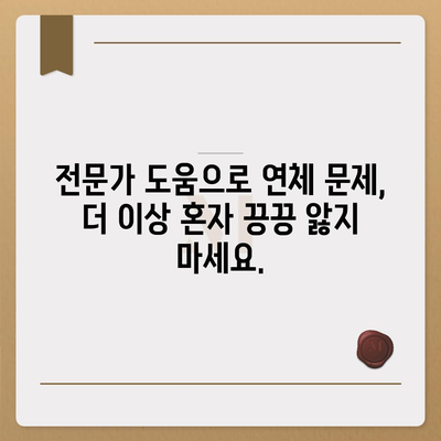 대출 연체 위기, 이제 막막하지 않아요! 똑똑한 대처 가이드 | 연체, 불안, 해결, 상황별 전략, 전문가 도움