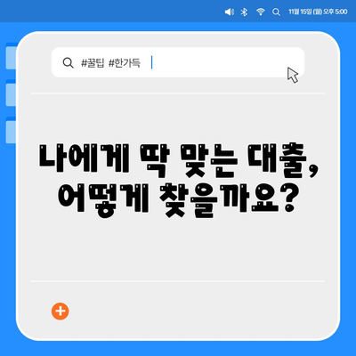 나에게 맞는 최적의 금융 대출 찾기| 한도 & 금리 비교 가이드 | 대출 비교, 금융 상품, 신용등급, 대출 한도 계산, 금리 비교 사이트