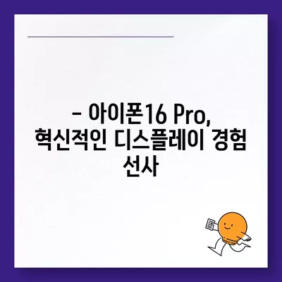 아이폰16 출시일 확정 | 국내에 1차 출시, Pro 모델의 가격과 디스플레이 확대