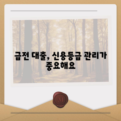 급전 대출이 필요할 때? 꼭 알아야 할 대출 기관 비교 가이드 | 급전, 대출, 비교, 추천, 신용대출