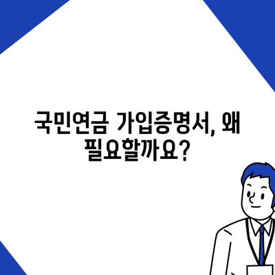 국민연금 가입증명서 발급| 온라인 & 오프라인 방법 총정리 | 국민연금공단, 가입증명, 발급절차