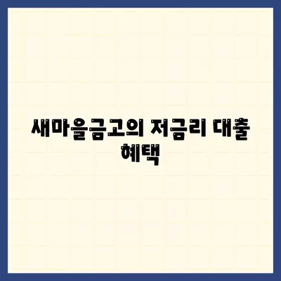 금융농협, 수협, 신협, 새마을금고 토지담보대출의 핵심 팁 | 토지담보대출, 금융 가이드, 대출 조건"