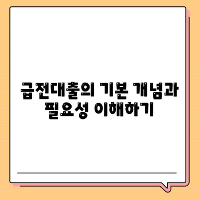 급전대출 신청 시 고려해야 할 사항 및 팁 | 대출, 금융, 급전대출