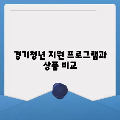 하나은행 경기청년 기회 사다리금융 저축 및 대출 상품 완벽 가이드 | 금융상품, 청년지원, 저축, 대출