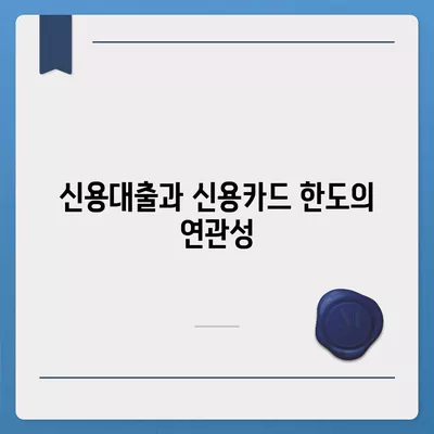 신용카드 한도를 활용한 똑똑한 신용대출 방법 | 신용대출, 신용카드, 금융 팁