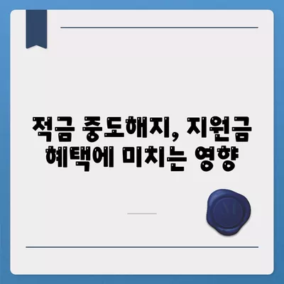 청년주택드림 통장 적금·예금담보대출 중도해지 시 주의해야 할 사항 | 청년주택지원, 금융 팁, 자산 관리