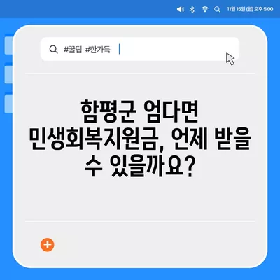 전라남도 함평군 엄다면 민생회복지원금 | 신청 | 신청방법 | 대상 | 지급일 | 사용처 | 전국민 | 이재명 | 2024