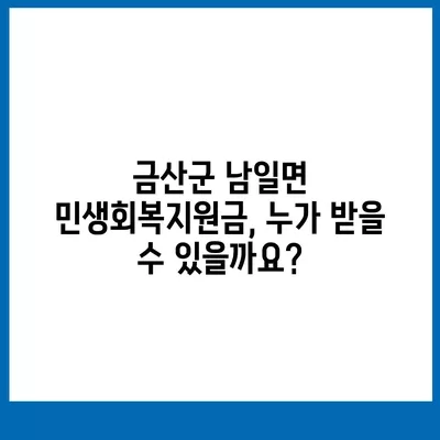 충청남도 금산군 남일면 민생회복지원금 | 신청 | 신청방법 | 대상 | 지급일 | 사용처 | 전국민 | 이재명 | 2024