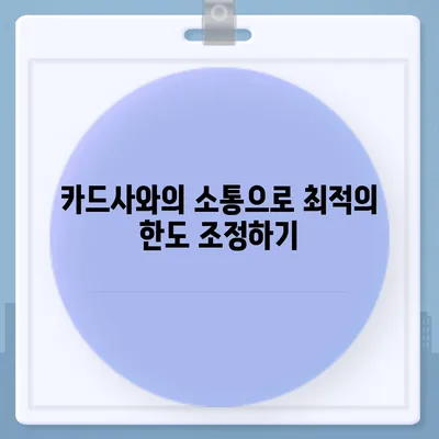 신용카드 한도 정확하게 인정받기 위한 5가지 팁 | 신용카드, 한도 증액, 금융 팁