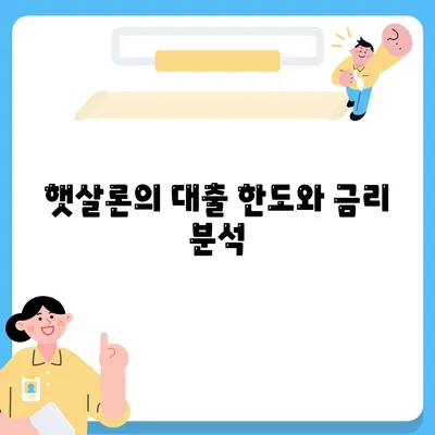 햇살론과 미소금융 운영 자금 대출 한도 및 금리 비교| 최적의 선택을 위한 가이드 | 대출, 금융, 자금 관리"