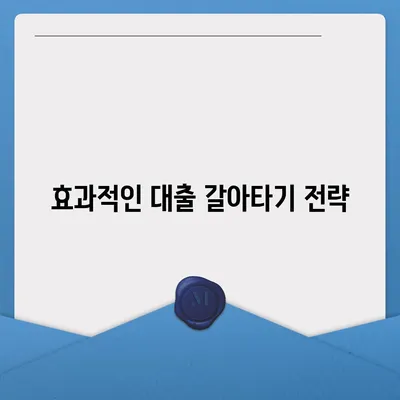 사업자 대출 갈아타기와 아파트담보 가계 자금 활용의 모든 것! | 대출 방법, 이자 절감, 자산 관리"