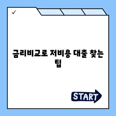 개인 신용대출 한도와 금리 비교| 최적의 대출 선택을 위한 가이드 | 신용대출, 금리비교, 금융정보