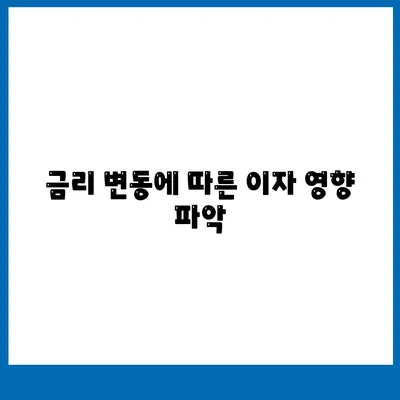 1억 디딤돌대출 이자 계산법 완벽 가이드 | 대출, 이자, 금융 팁