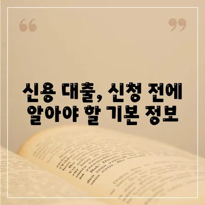 24년 경력의 신용 대출! 성공적인 신청을 위한 알아야 할 팁 | 신용 대출, 금융 가이드, 대출 전략"