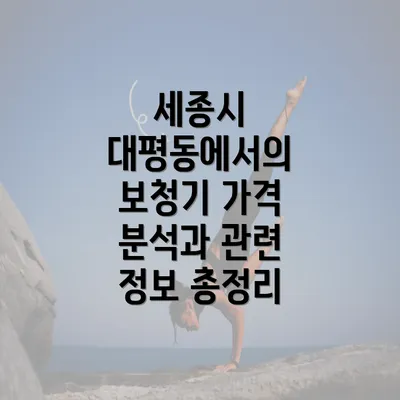 세종시 대평동에서의 보청기 가격 분석과 관련 정보 총정리