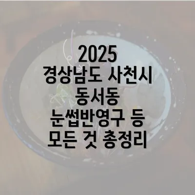 2025 경상남도 사천시 동서동 눈썹반영구 등 모든 것 총정리