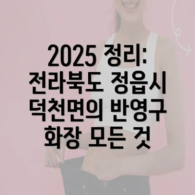 2025 정리: 전라북도 정읍시 덕천면의 반영구 화장 모든 것