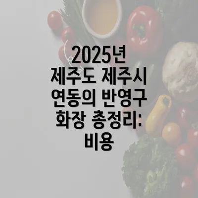 2025년 제주도 제주시 연동의 반영구 화장 총정리: 비용