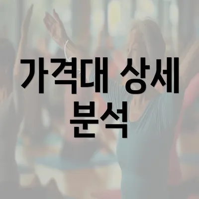 가격대 상세 분석