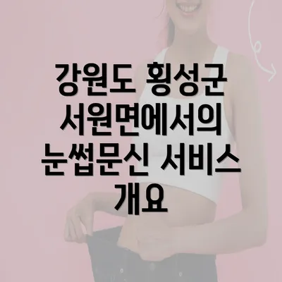 강원도 횡성군 서원면에서의 눈썹문신 서비스 개요