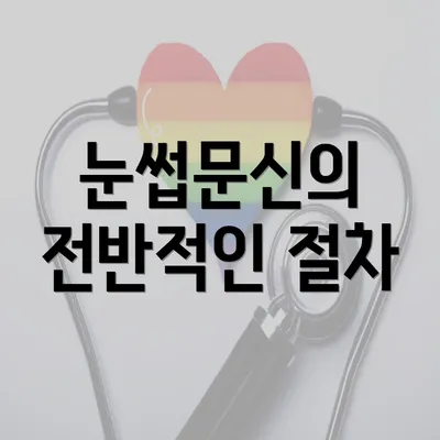 눈썹문신의 전반적인 절차