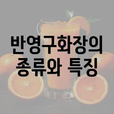 반영구화장의 종류와 특징