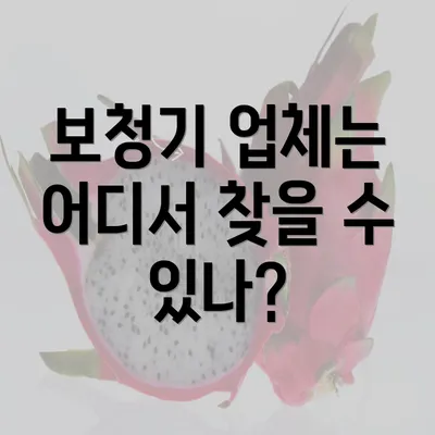 보청기 업체는 어디서 찾을 수 있나?