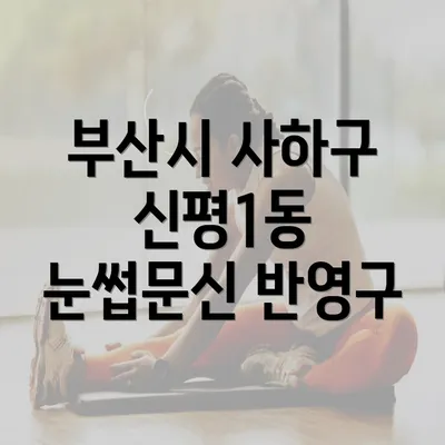 부산시 사하구 신평1동 눈썹문신 반영구