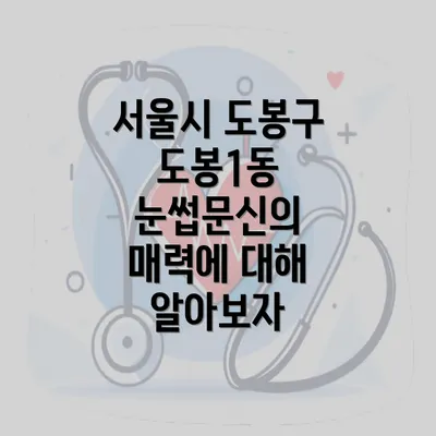 서울시 도봉구 도봉1동 눈썹문신의 매력에 대해 알아보자