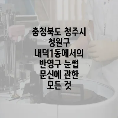 충청북도 청주시 청원구 내덕1동에서의 반영구 눈썹 문신에 관한 모든 것