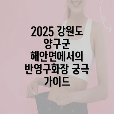 2025 강원도 양구군 해안면에서의 반영구화장 궁극 가이드