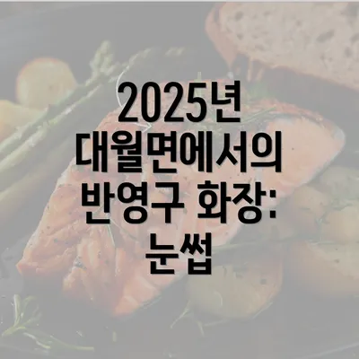 2025년 대월면에서의 반영구 화장: 눈썹