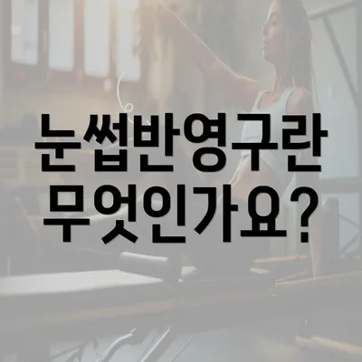 눈썹반영구란 무엇인가요?