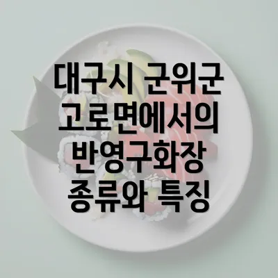 대구시 군위군 고로면에서의 반영구화장 종류와 특징