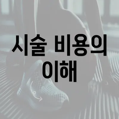 시술 비용의 이해