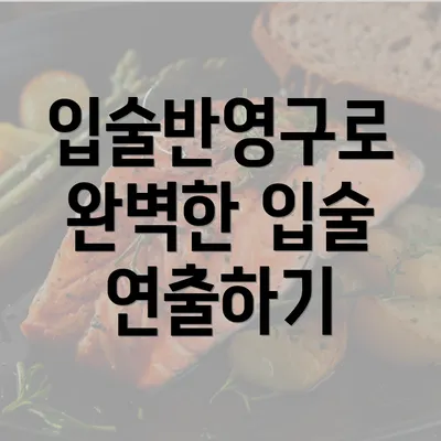 입술반영구로 완벽한 입술 연출하기