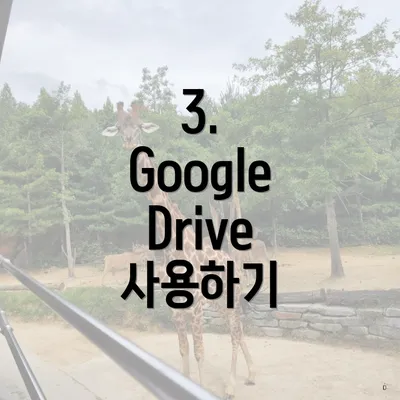 3. Google Drive 사용하기