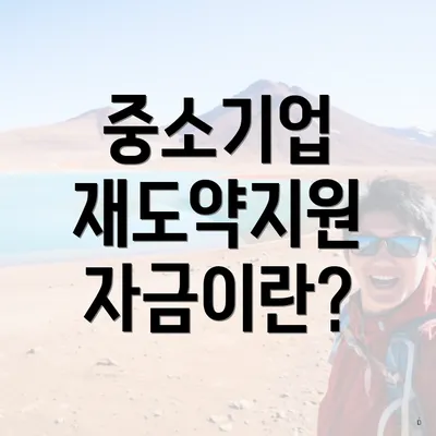 중소기업 재도약지원 자금이란?