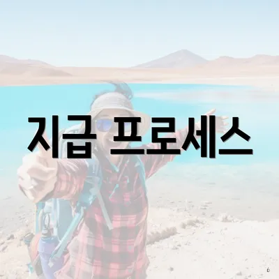 지급 프로세스